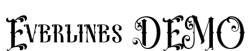 Everlines DEMO Font Image