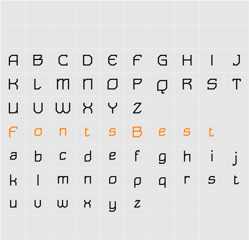 Reifost Demo Character Map