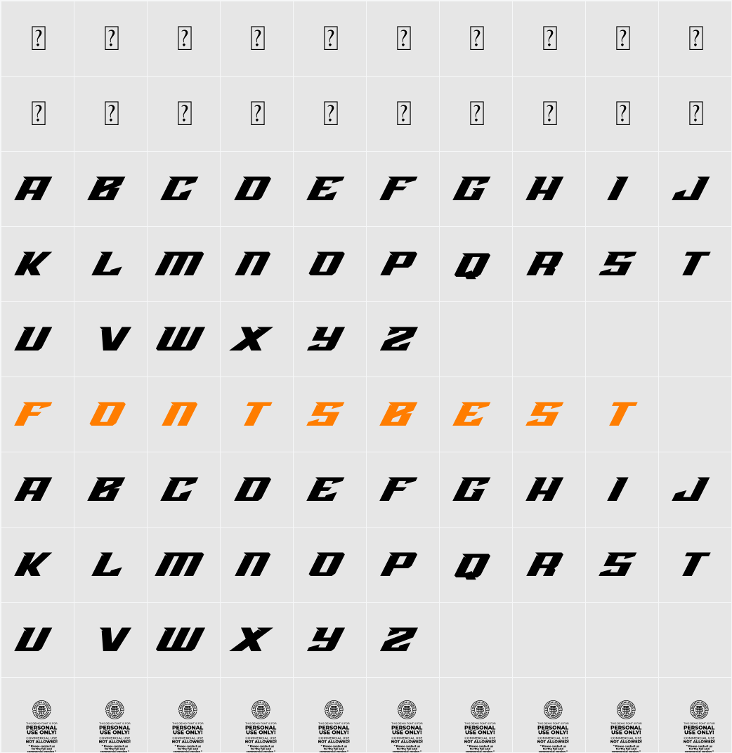 Hard Race Character Map