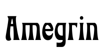 Amegrin Font Image