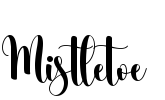 Mistletoe Font Image