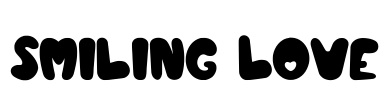 Smiling Love Font Image