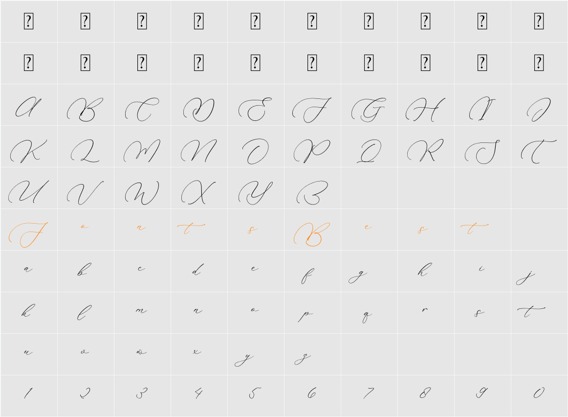 Madyntha Geradine Character Map