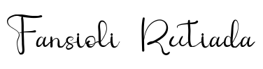 Fansioli Rutiada Font Image