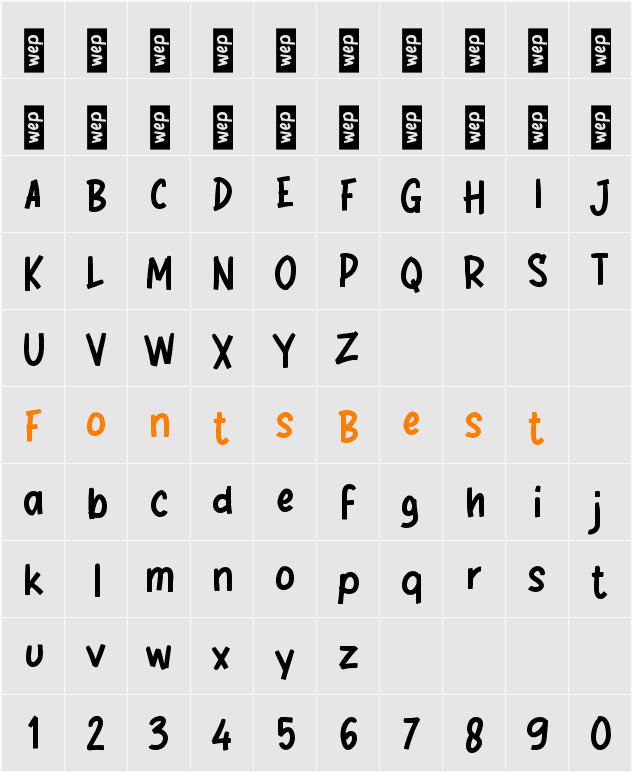 g Gembala Character Map