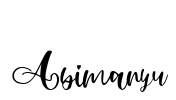 Abimanyu Font Image