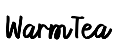WarmTea Font Image