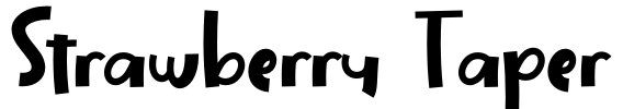 Strawberry Taper Font Image