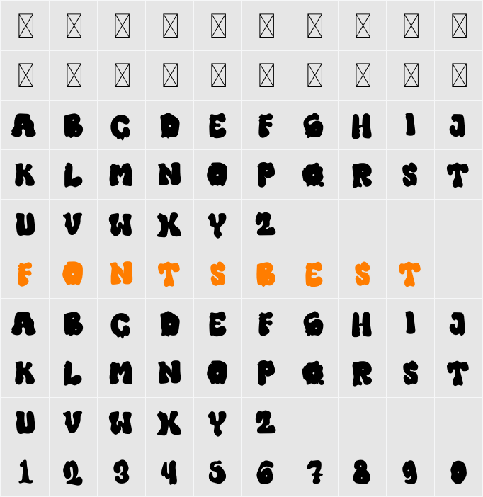 Amazing Halloween Character Map