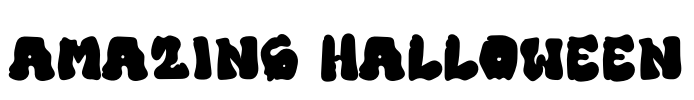 Amazing Halloween Font Image