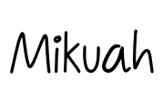 Mikuah Font Image