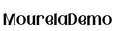 MourelaDemo Font Image