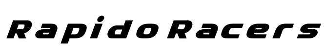 Rapido Racers Font Image