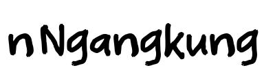 n Ngangkung Font Image