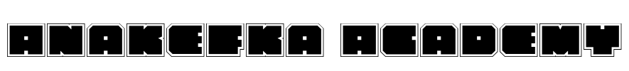 Anakefka Academy Font Image