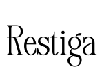 Restiga Font Image