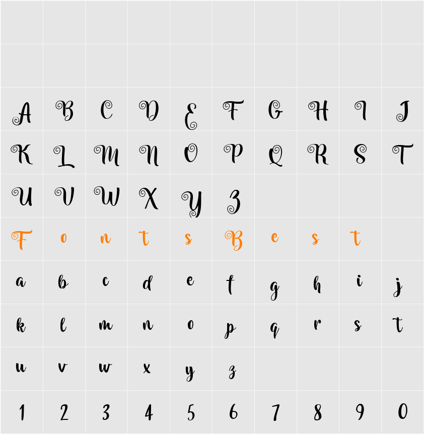 Homela Character Map