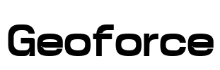 Geoforce Font Image