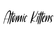 Atomic Kittens Font Image