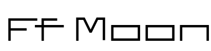 Ff Moon Font Image