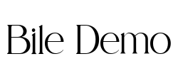 Bile Demo Font Image