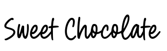 Sweet Chocolate Font Image