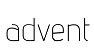 advent Font Image