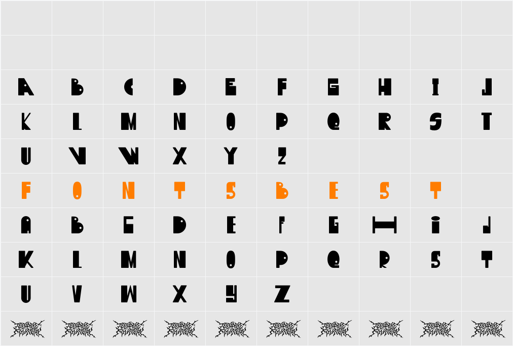 TF Nukes DEMO Character Map