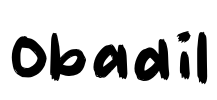 Obadil Font Image