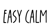 Easy Calm Font Image