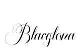 Blacglona Font Image
