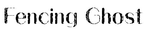 Fencing Ghost Font Image