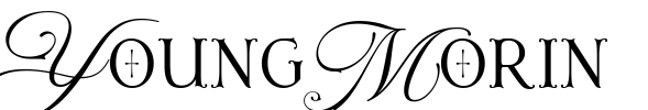 Young Morin Font Image