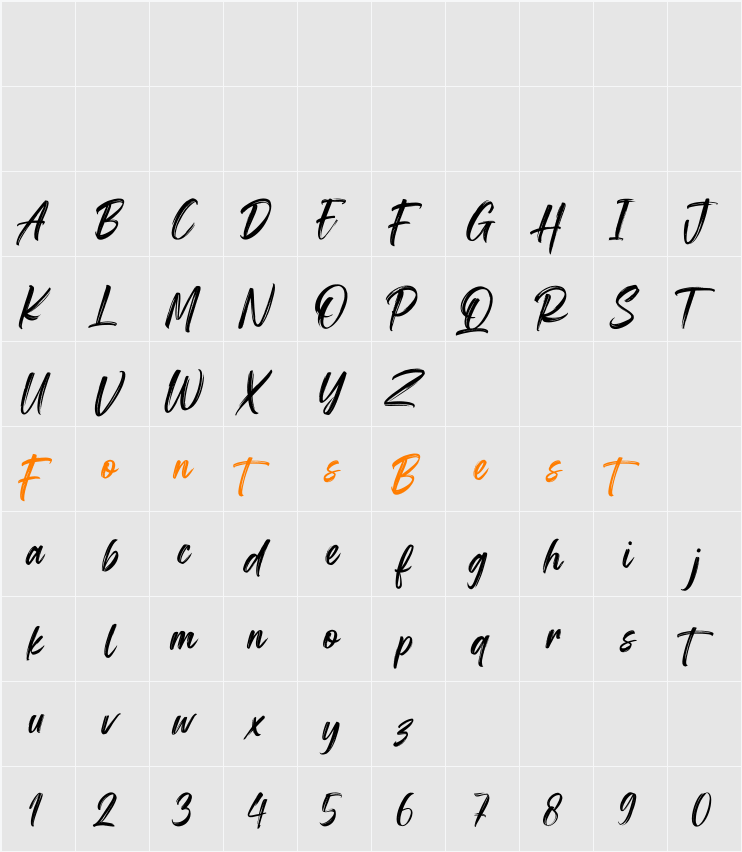 Beatcarb Character Map