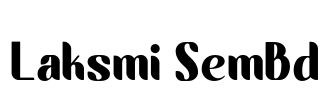 Laksmi SemBd Font Image