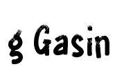 g Gasin Font Image