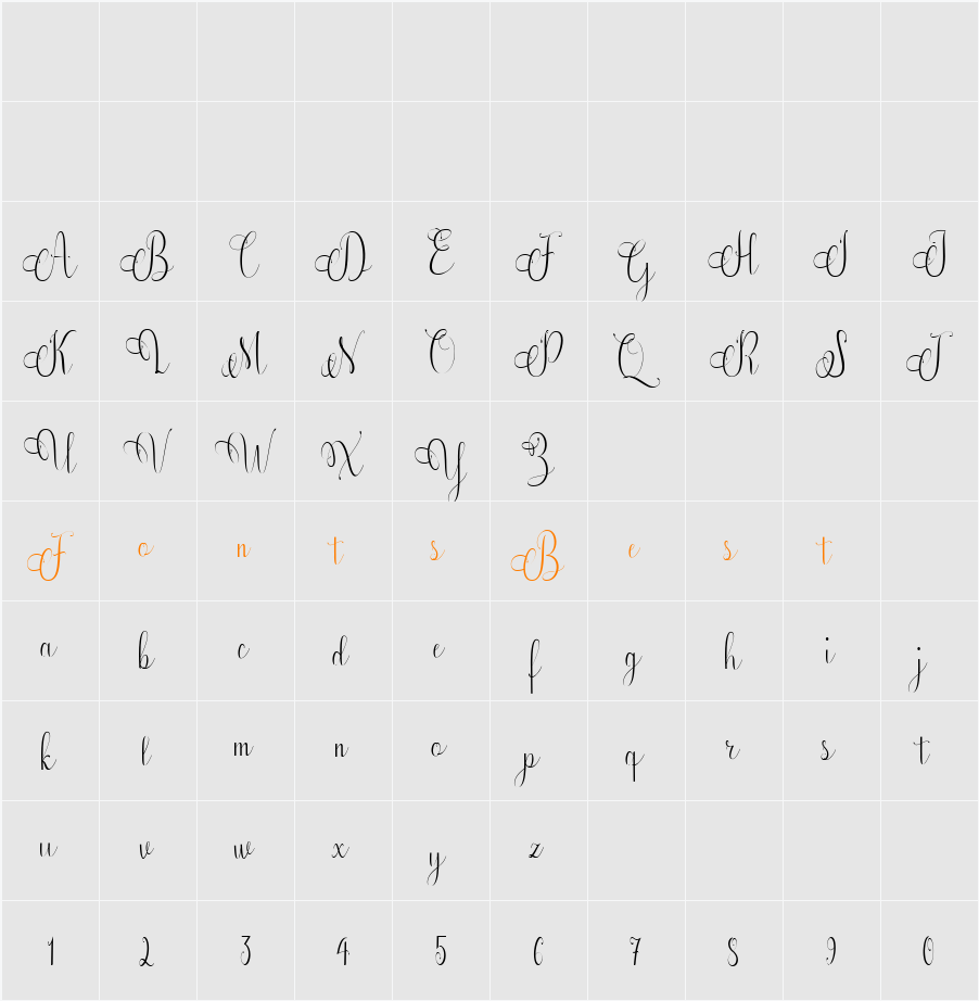 Amidah Character Map