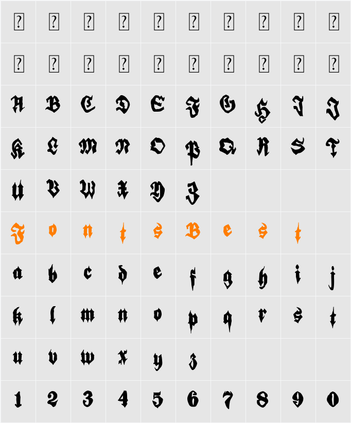 Retro Hool Tour Character Map