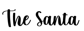 The Santa Font Image