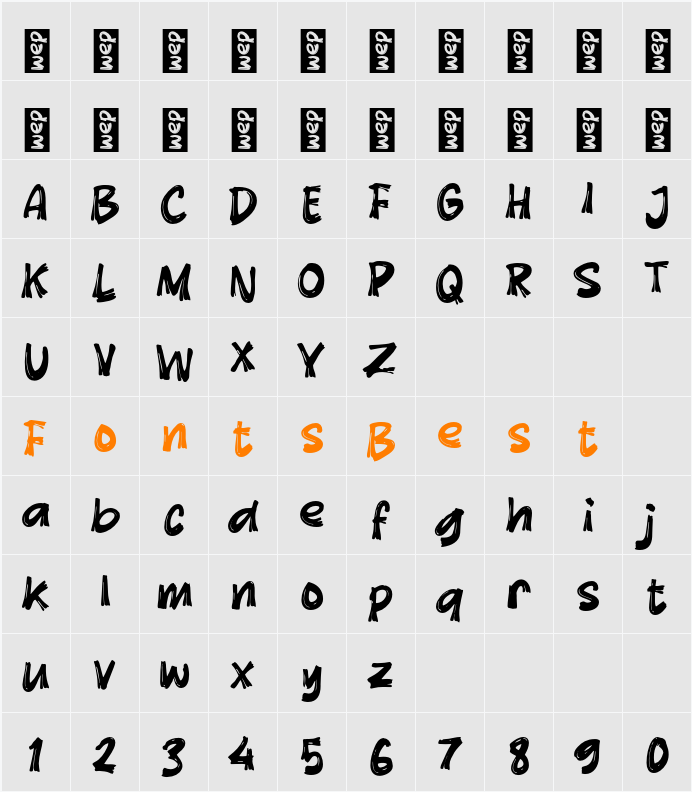 K Kagum Character Map
