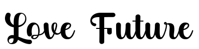 Love Future Font Image
