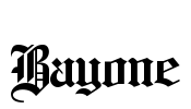 Bayone Font Image