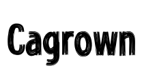 Cagrown Font Image