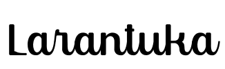 Larantuka Font Image