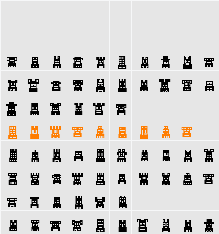 Ordlinks Character Map