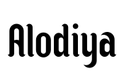Alodiya Font Image
