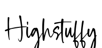 Highstuffy Font Image