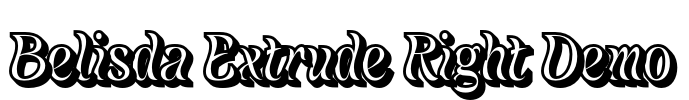 Belisda Extrude Right Demo