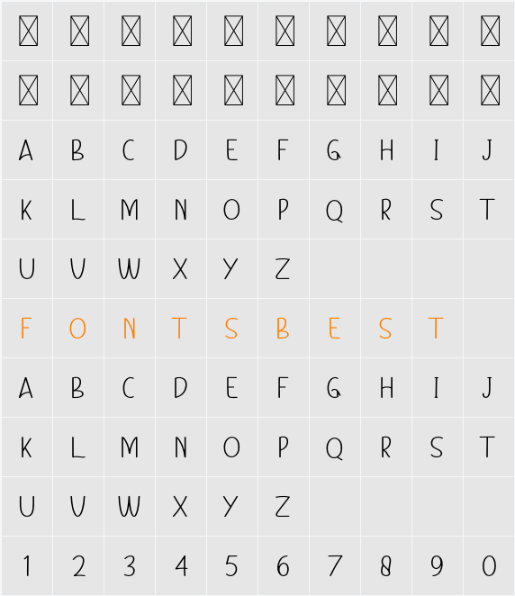 Smart Unique Character Map