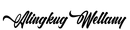 Alingkug Wellany Font Image